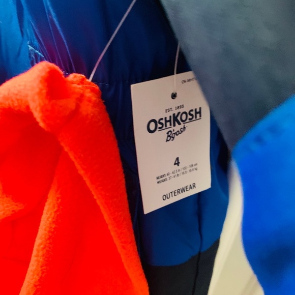 ❤️SOLD ON MERCARI❤️NEW 4 IN 1 BOY’S SZ-4 OSHKOSH B’GOSH WINTER COAT - Picture 6 of 15